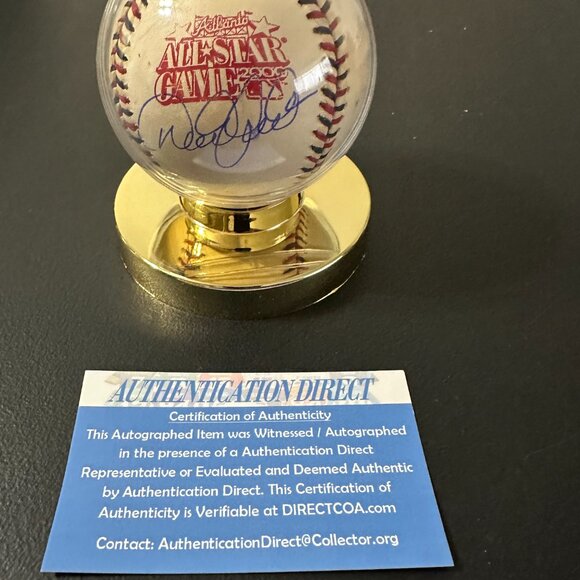 DEREK JETER SIGNED NEW YORK YANKEES AUTOGRAPHED BASEBALL W/COA 2000 ALL STAR 699 - Picture 1 of 9